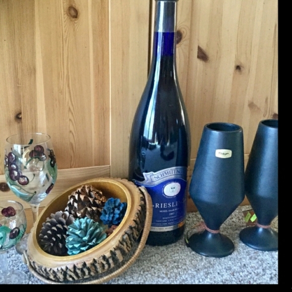 Vintage Carlos FALCHI BLUE  Buffalo Leather Purse  Hobo Gypsy. EVC - Picture 11 of 16